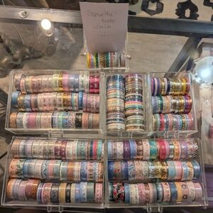 266 Simply Gilded Washi tape kawaii holographic planner scrapbook destash